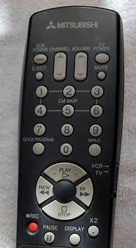 Image result for Mitsubishi TV Remote