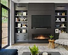 Image result for Fireplace TV Wall Cabinet