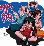 Image result for Peppa Pig Anime Meme