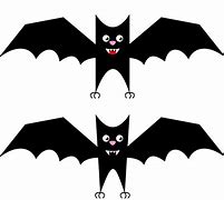 Image result for Black Colour Cartoon Bat