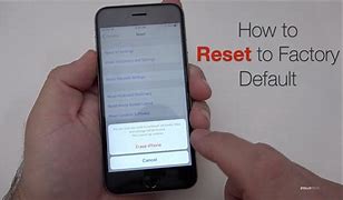 Image result for How Do You Factory Reset a iPhone