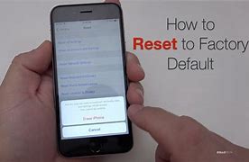 Image result for iPhone Manual Factory Reset