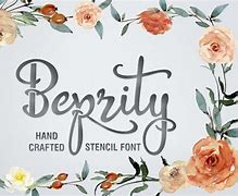 Image result for Cricut Stencil Font