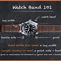 Image result for Watch Band Width Size Chart