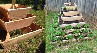Image result for Tiered Strawberry Planter