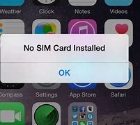 Image result for Sim Error iPhone