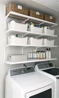 Image result for Laundry Room Storage Shelves