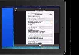 Image result for Check List On iPad