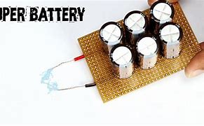 Image result for Capacitors as Batteries