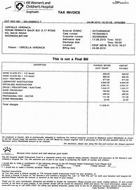 Image result for Medical Billing Statement Examples