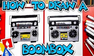 Image result for Fire Boombox Drawing