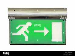 Image result for Emergency Exit Sign Cut Out