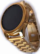 Image result for Samsung Gear Classic Gold Smartwatch