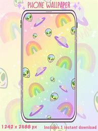Image result for Rainbow Phone Wall