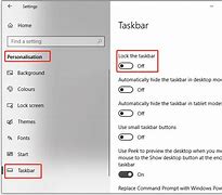 Image result for Unlock Taskbar Windows 11