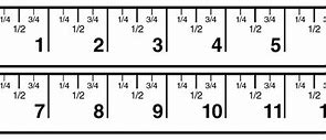 Image result for 1 4 Inch Scale Ruler