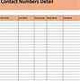 Image result for Phone Book Template