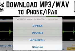 Image result for iPhone Audio Download Image