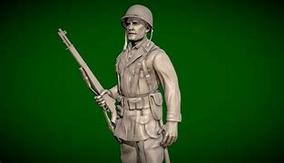 Image result for WW2 US Soldier Drawing