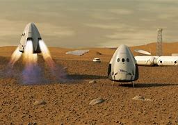 Image result for SpaceX Mars Craft Booster