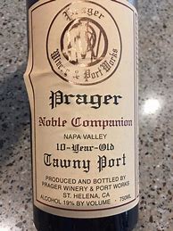 Image result for Prager Port Works Noble Companion 10 Year Old Tawny Port