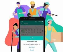 Image result for Time Clock Employee with Cards
