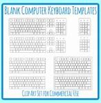 Image result for Printable Computer Keyboard Template PDF