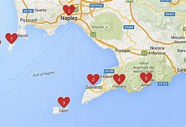 Image result for Amalfi On Map