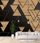 Image result for Geometric Wall Coverings