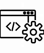 Image result for Software Icon Black and White PNG