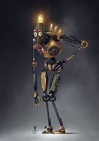 Image result for Old Robot Art