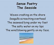Image result for 5 Senses Poem Examples