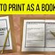 Image result for Print as Booklet