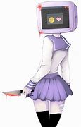 Image result for Anime TV Head Robot