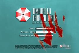 Image result for Umbrella Corporation Login Screen