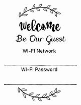 Image result for Wi-Fi Access Sign