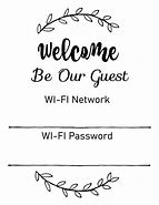 Image result for Wi-Fi Details Template