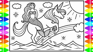 Image result for How to Draw Unicorn Mermaids