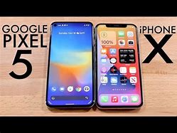 Image result for Google Pixel 5 vs iPhone X