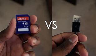 Image result for USB vs SD Card