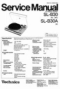 Image result for Technics SL B30 Turntable Parts