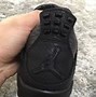 Image result for Jordan 4 Shoes Black