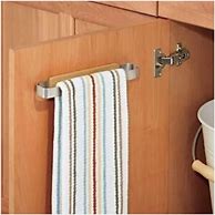 Image result for Cabinet Door Towel Rack