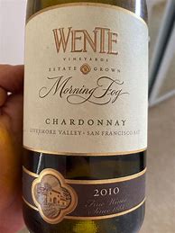 Image result for Wente Chardonnay Livermore Valley