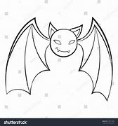 Image result for Cute Bat Line Art