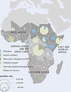 Image result for Refugees Map Africa