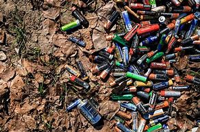 Image result for Battery Pollution