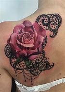 Image result for Pink Rose Heart Tattoo