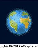 Image result for Solar System Pixel Art