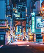 Image result for Japan Street Aesthetic Night